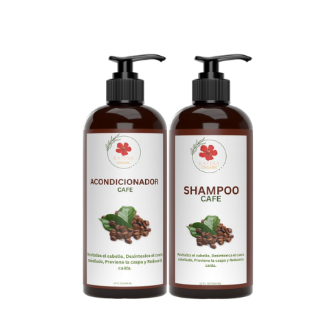 Shampoo y Acodicionador de Cafe